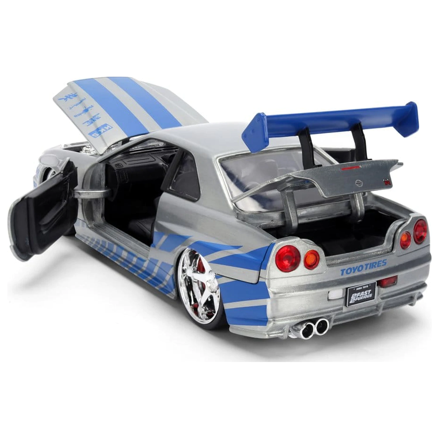 Fast & Furious Diecast Fahrzeug 1:24 Anniversary Nissan Skyline 19 cm Produktfoto