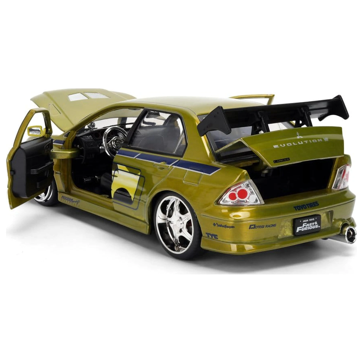 Fast & Furious Diecast Modell 1/24 Anniversary Mitsubishi Produktfoto