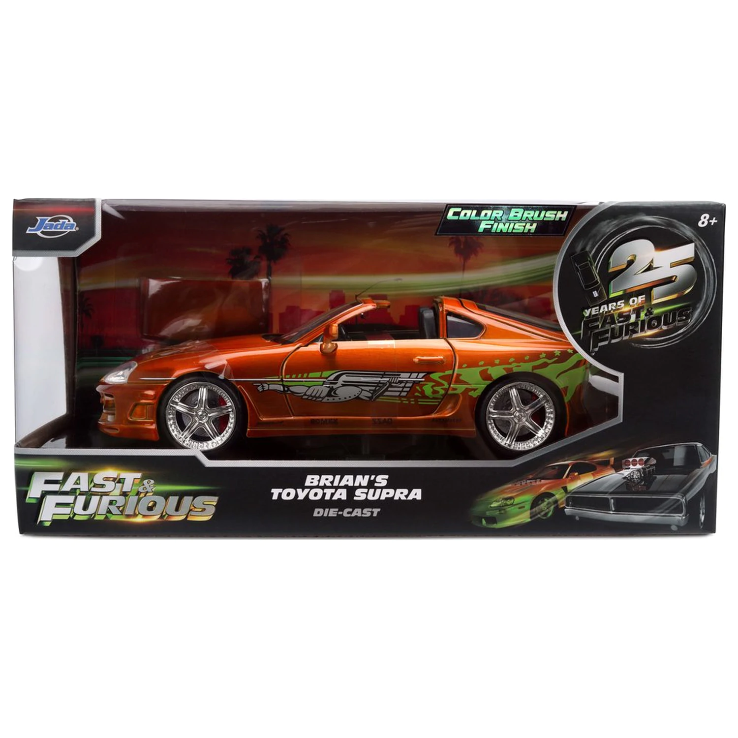 Fast & Furious Diecast Modell 1/24 Anniversary Toyota Supra Produktfoto