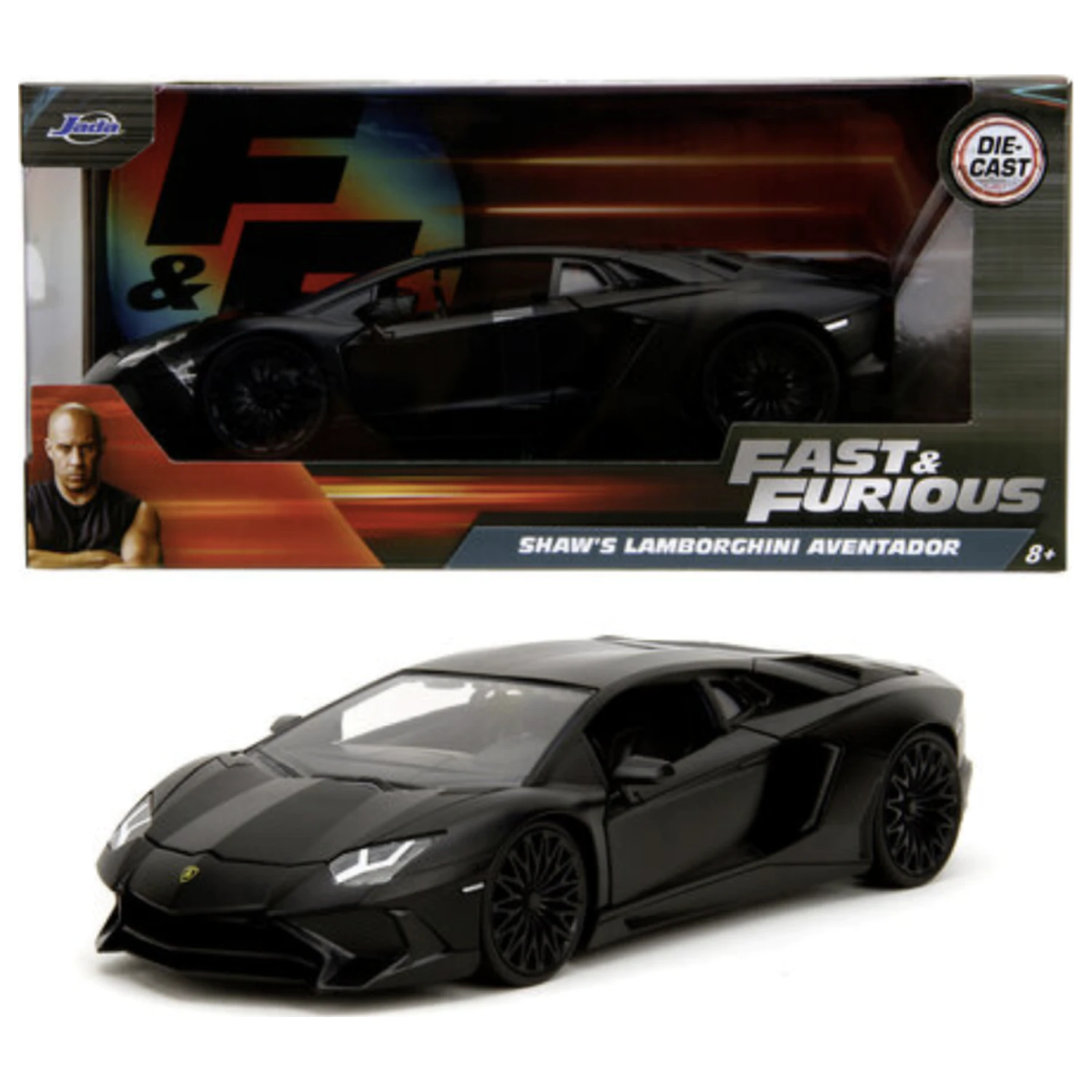 Fast & Furious Shaw's Lamborghini Aventador Modellauto 1:24 Produktfoto