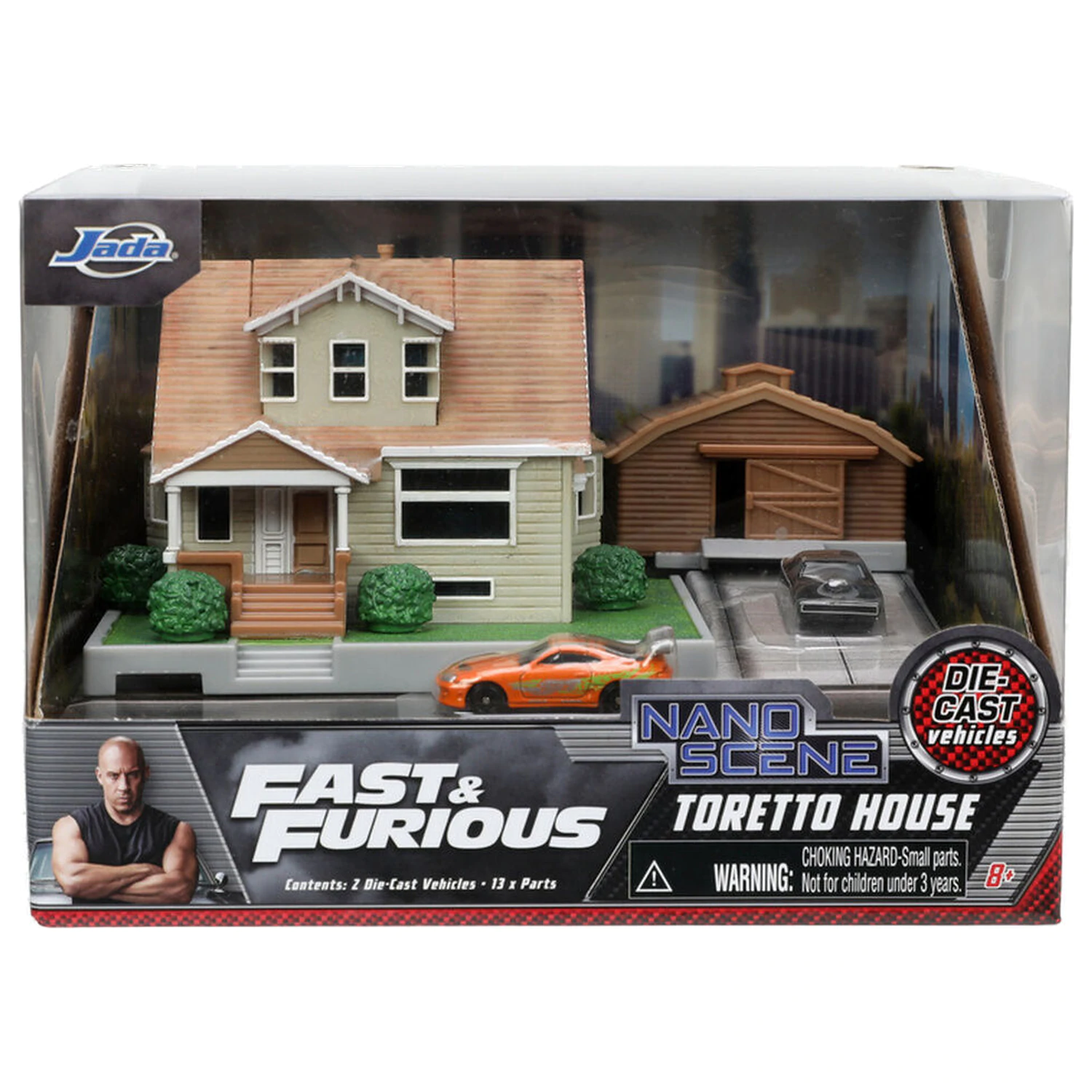 Fast & Furious Toretto Haus Diorama-Nachbildung Produktfoto