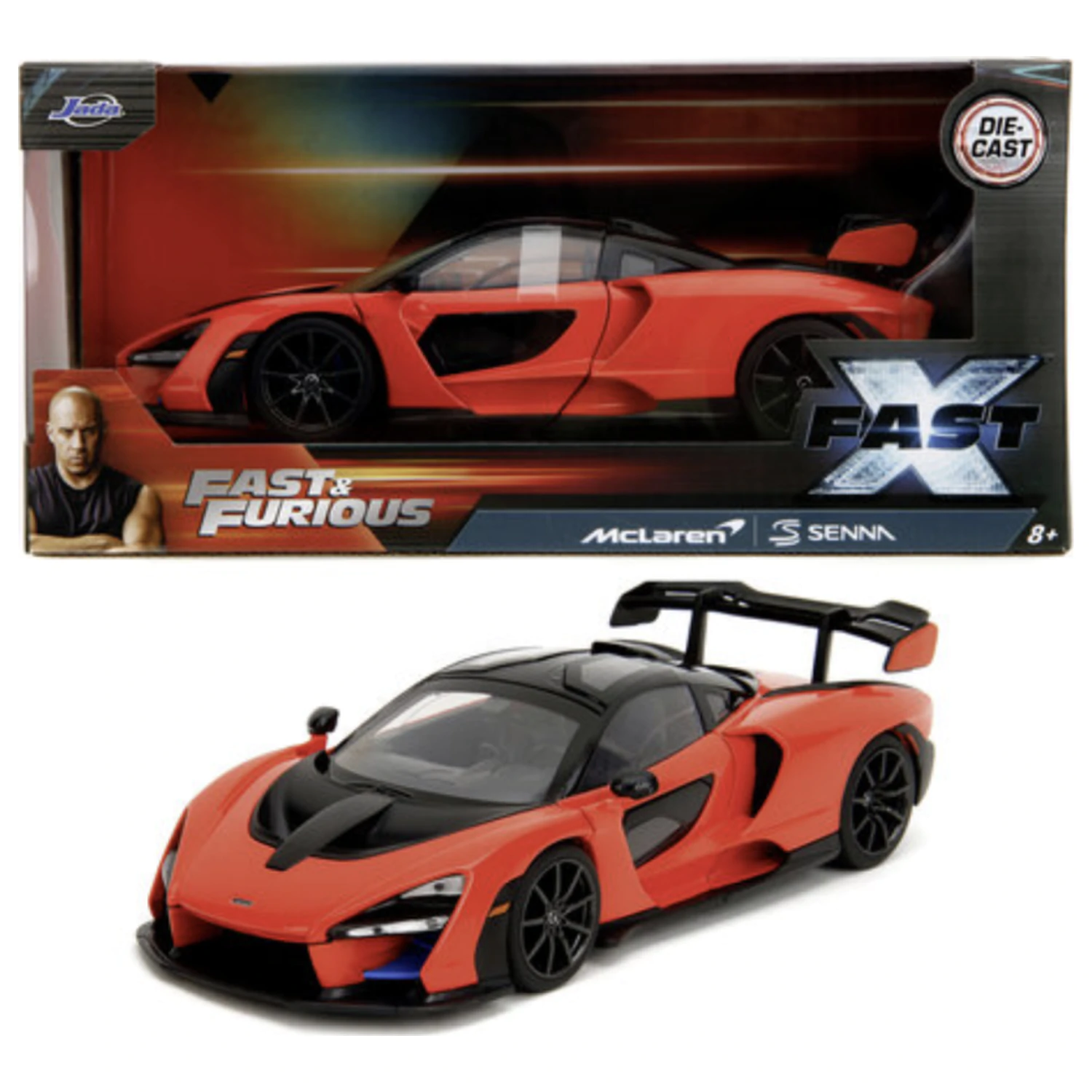 Fast & Furious X McLaren Senna 1:24 Modellauto Produktfoto