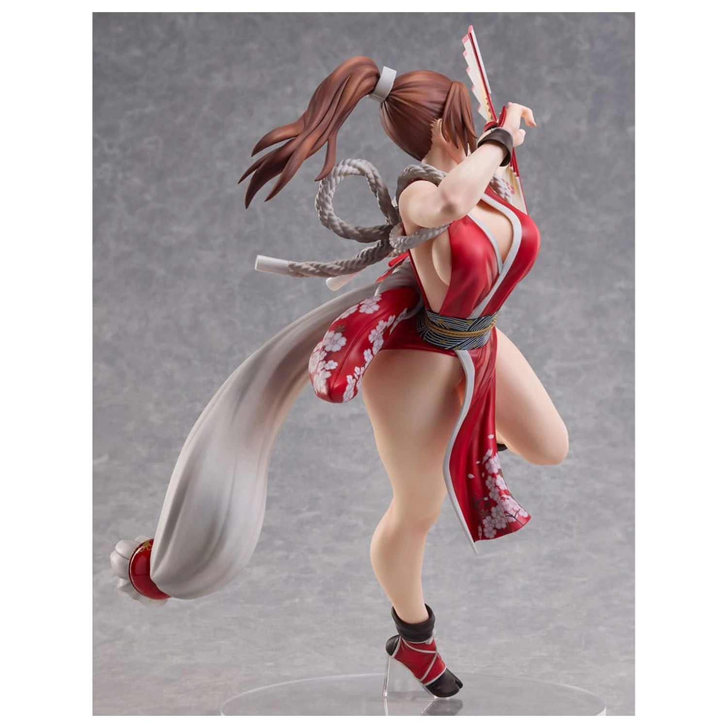 Fatal Fury: City of the Wolves B-Style PVC Statue 1/4 Mai Shiranui: Dance of the Cherry Blossom Storm Suzaku 40 cm Produktfoto