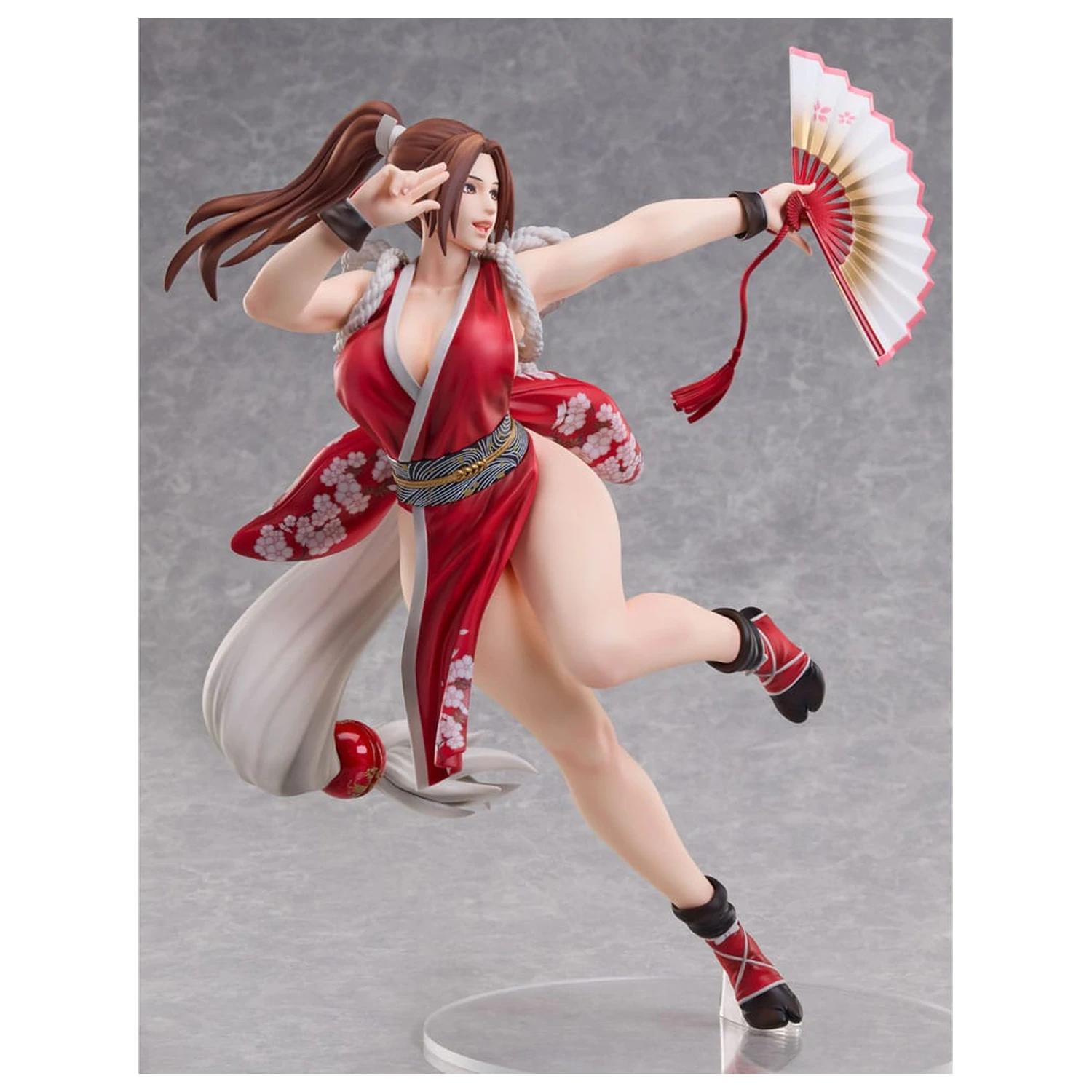 Fatal Fury: City of the Wolves B-Style PVC Statue 1/4 Mai Shiranui: Dance of the Cherry Blossom Storm Suzaku 40 cm Produktfoto