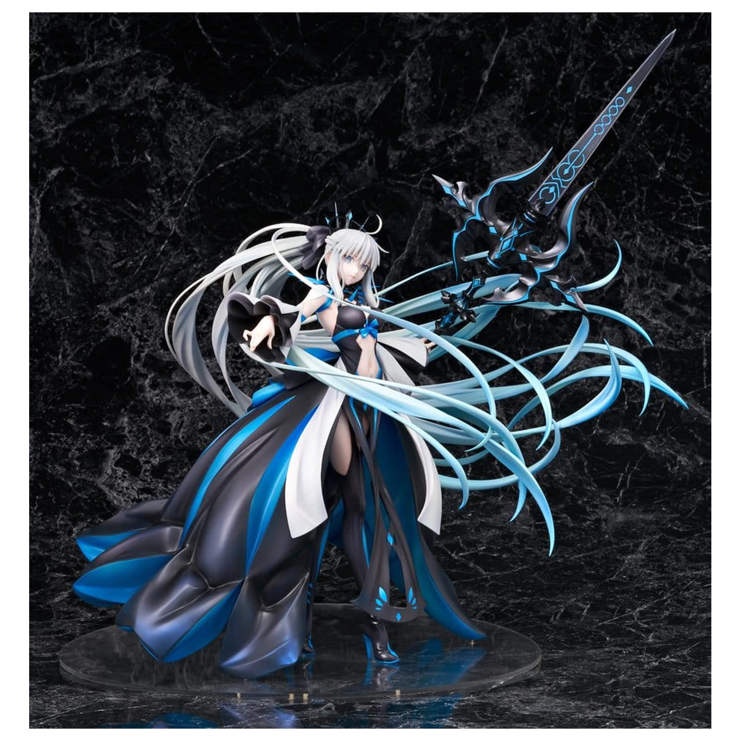 Fate/Grand Order PVC Figur 1/7 Berserker/Morgan Final Ascension Ver. 38 cm Produktfoto