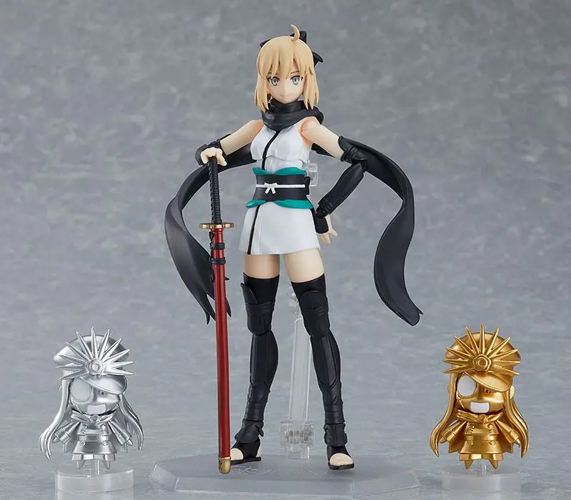 Fate/Grand Order Figma Action Figur Saber/Okita Souji Ascension Version 14 cm Produktfoto