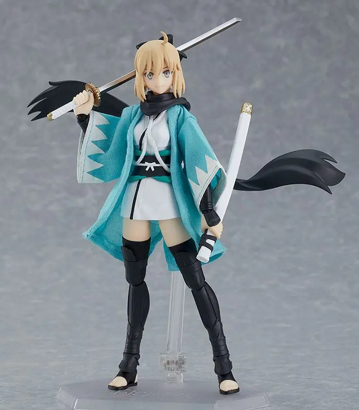 Fate/Grand Order Figma Action Figur Saber/Okita Souji Ascension Version 14 cm Produktfoto
