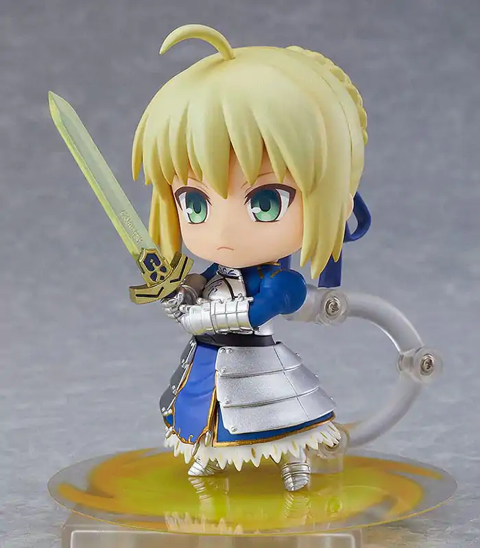 Fate/Grand Order Nendoroid Actionfigur Saber/Altria Pendragon: True Name Revealed Ver. 10 cm Produktfoto
