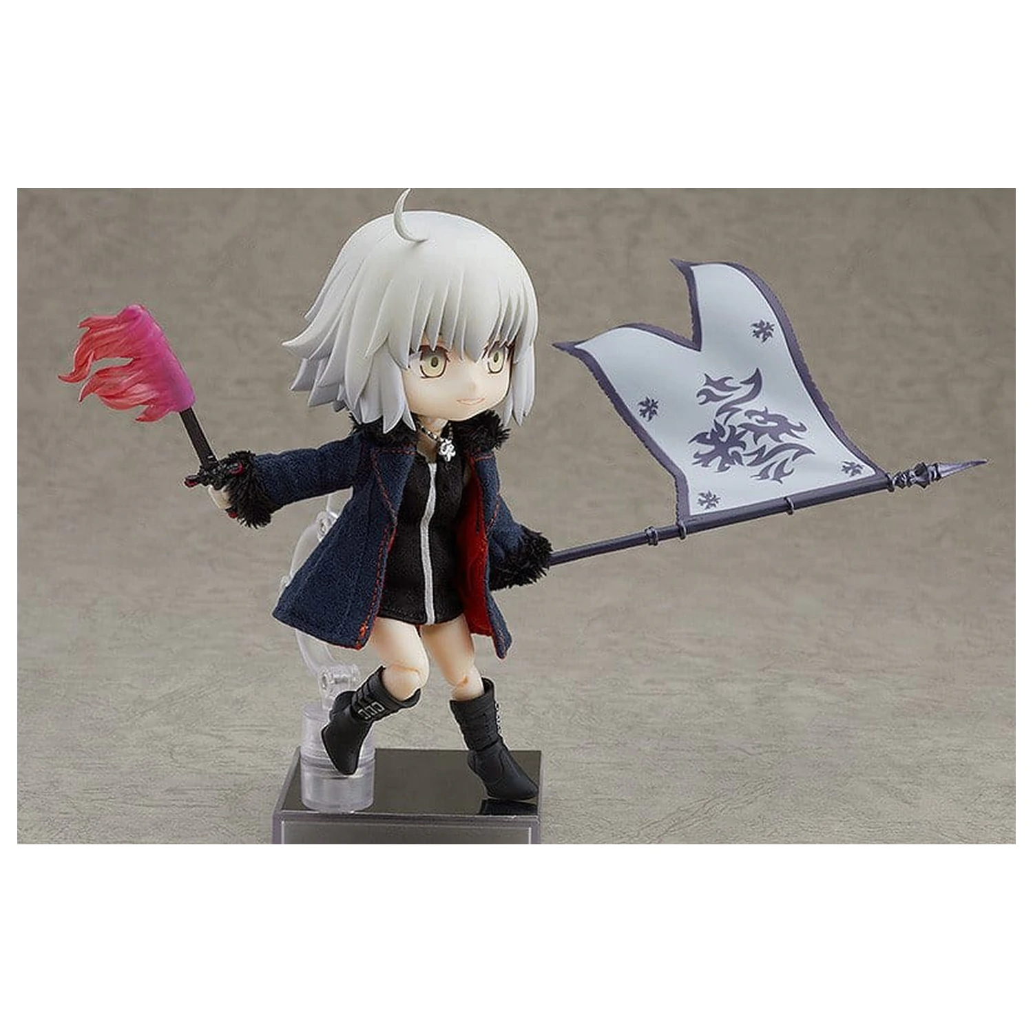 Fate/Grand Order Nendoroid Puppe Action Figur Avenger/Jeanne d'Arc (Alter) Shinjuku Ver. 14 cm Produktfoto