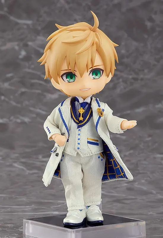 Fate/Grand Order Nendoroid Doll Actionfigur Saber/Arthur Pendragon (Prototype): Costume Dress White Rose Ver. 14 cm Produktfoto