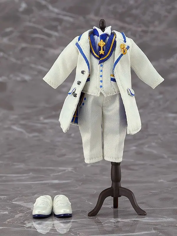Fate/Grand Order Nendoroid Doll Actionfigur Saber/Arthur Pendragon (Prototype): Costume Dress White Rose Ver. 14 cm Produktfoto