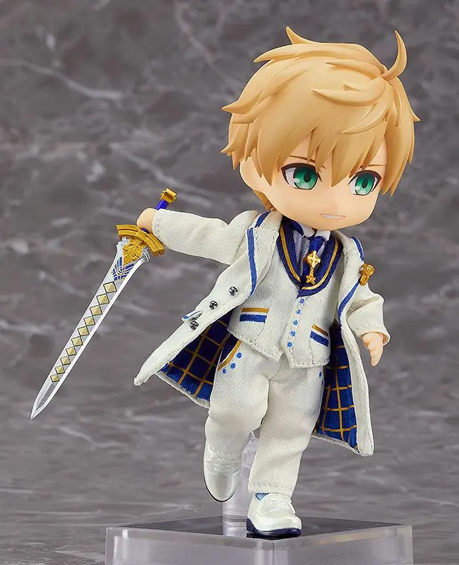 Fate/Grand Order Nendoroid Doll Actionfigur Saber/Arthur Pendragon (Prototype): Costume Dress White Rose Ver. 14 cm Produktfoto