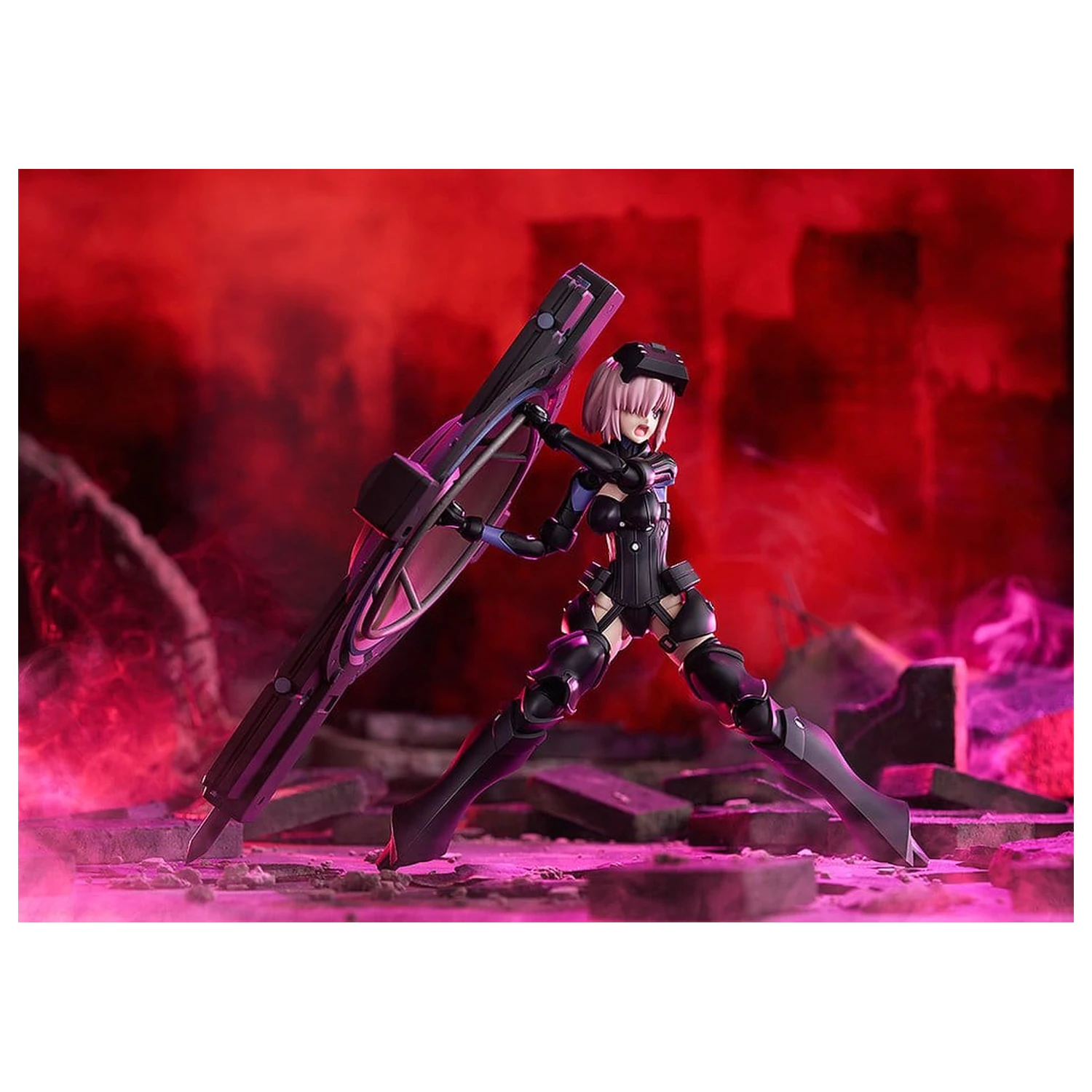 Fate/Grand Order Plamatea Plastikmodellbausatz Shielder/Mash Kyrielight (Ortinax) 17 cm Produktfoto