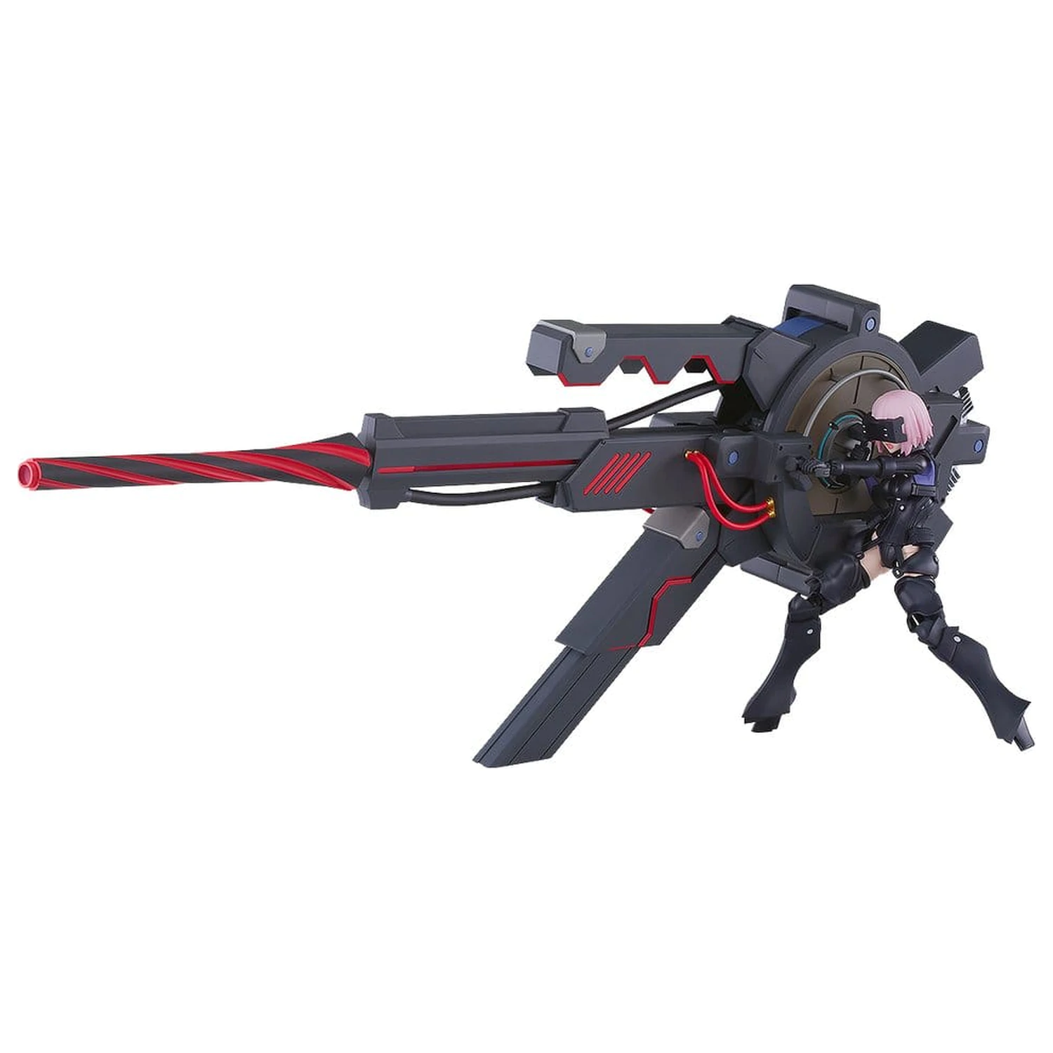 Fate/Grand Order Plamatea Plastikmodellbausatz Shielder/Mash Kyrielight (Ortinax) Black Barrel Edition 17 cm Produktfoto