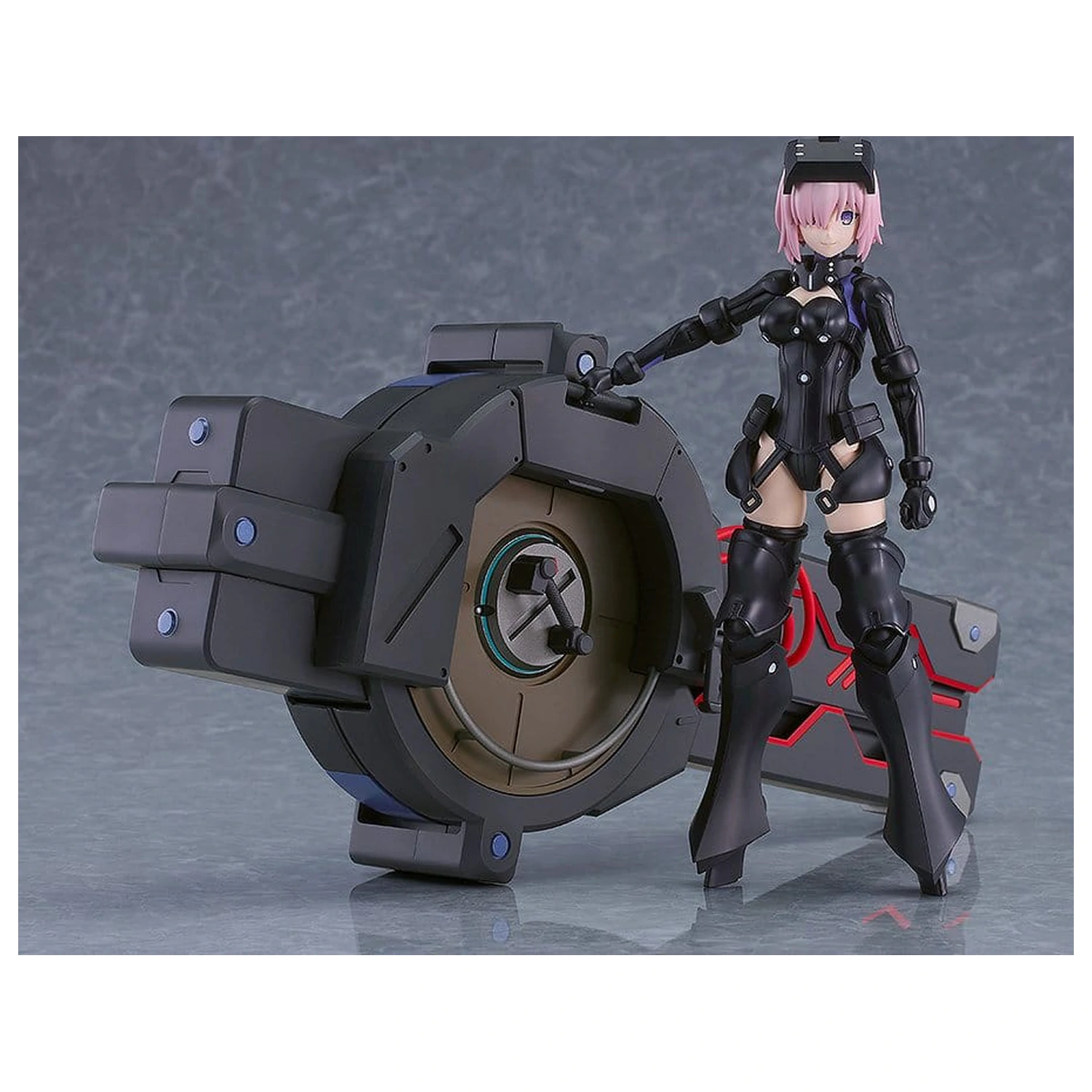 Fate/Grand Order Plamatea Plastikmodellbausatz Shielder/Mash Kyrielight (Ortinax) Black Barrel Edition 17 cm Produktfoto