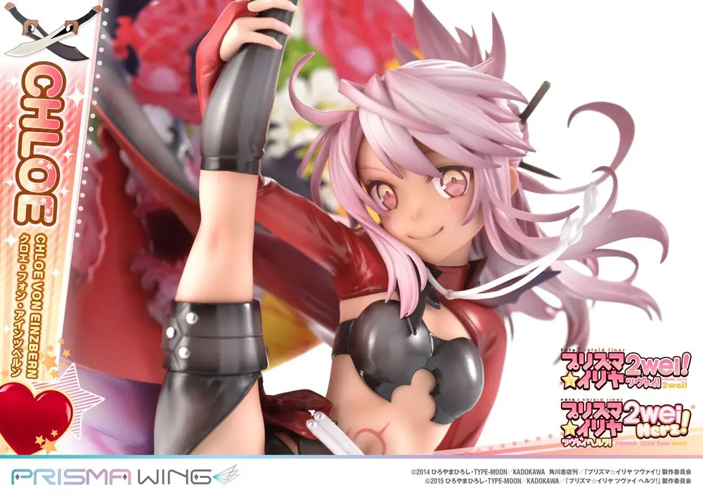 Fate/kaleid liner Prisma Illya Prisma Wing PVC Statue 1/7 Chloe von Einzbern 20 cm termékfotó