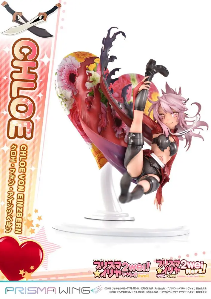 Fate/kaleid liner Prisma Illya Prisma Wing PVC Statue 1/7 Chloe von Einzbern 20 cm termékfotó