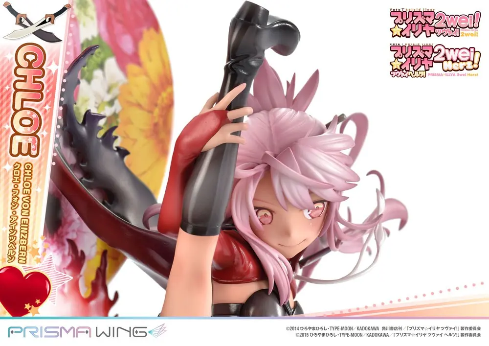 Fate/kaleid liner Prisma Illya Prisma Wing PVC Statue 1/7 Chloe von Einzbern 20 cm termékfotó