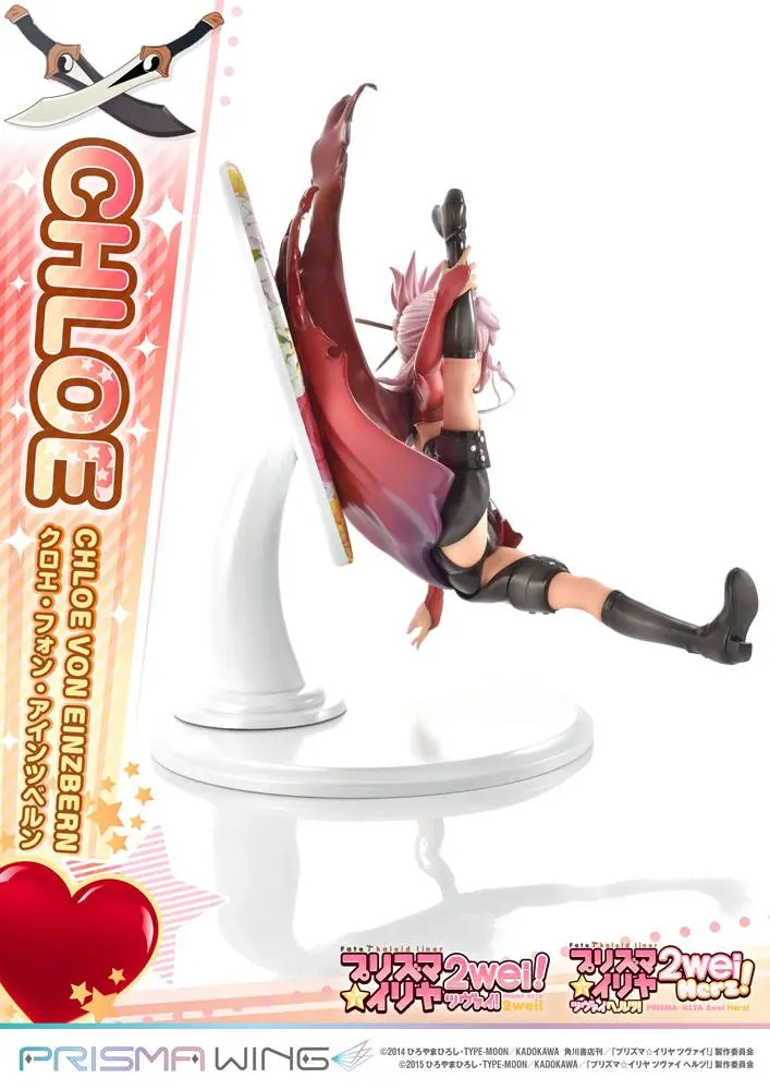 Fate/kaleid liner Prisma Illya Prisma Wing PVC Statue 1/7 Chloe von Einzbern 20 cm termékfotó