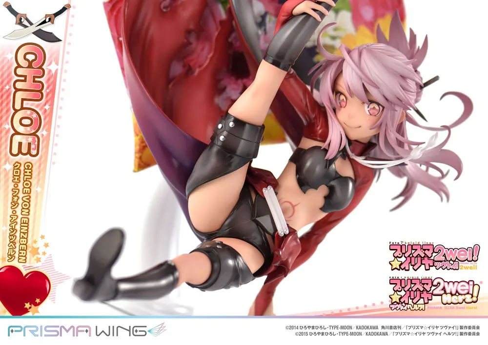 Fate/kaleid liner Prisma Illya Prisma Wing PVC Statue 1/7 Chloe von Einzbern 20 cm termékfotó