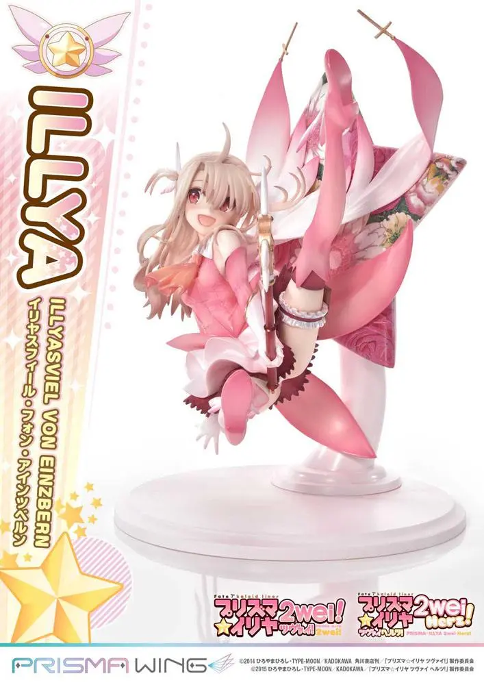 Fate Prisma Wing PVC Statue 1/7 Illyasviel von Einzbern Bonus Version 20 cm termékfotó