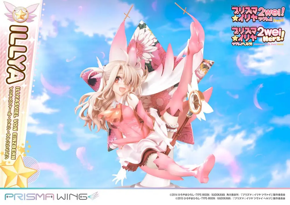 Fate Prisma Wing PVC Statue 1/7 Illyasviel von Einzbern Bonus Version 20 cm termékfotó