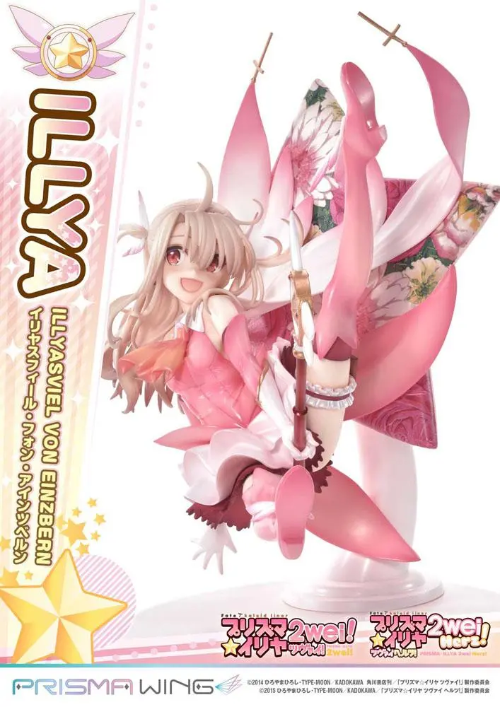 Fate Prisma Wing PVC Statue 1/7 Illyasviel von Einzbern Bonus Version 20 cm termékfotó