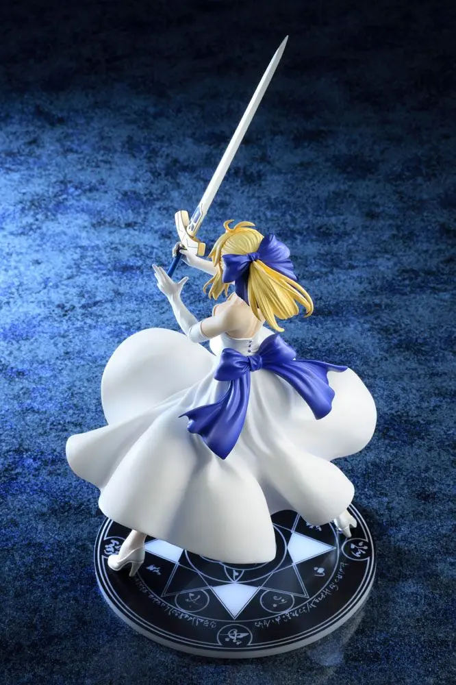 Fate/Stay Night Unlimited Blade Works PVC Statue 1/8 Saber White Dress Renewal Version (re-run) 20 cm Produktfoto