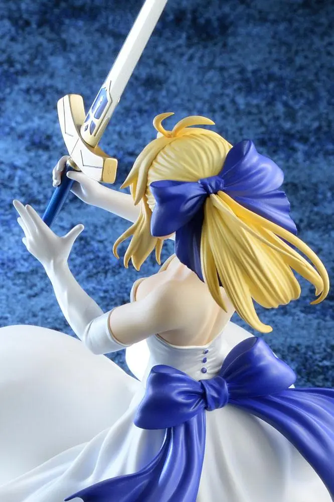 Fate/Stay Night Unlimited Blade Works PVC Statue 1/8 Saber White Dress Renewal Version (re-run) 20 cm Produktfoto