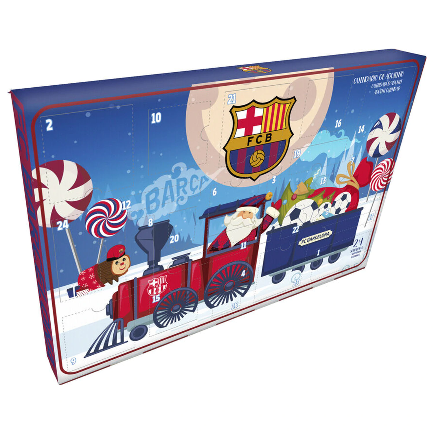 FC Barcelona Adventskalender Produktfoto