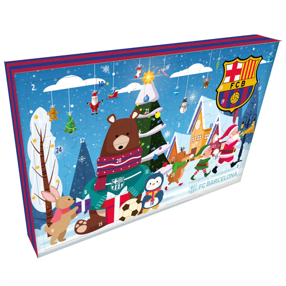 FC Barcelona Adventskalender Produktfoto