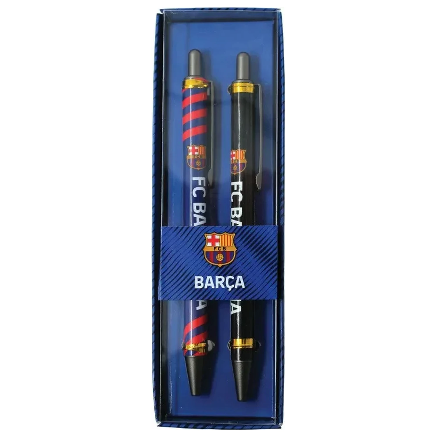 FC Barcelona Barca 2-teiliges Kugelschreiberset Produktfoto