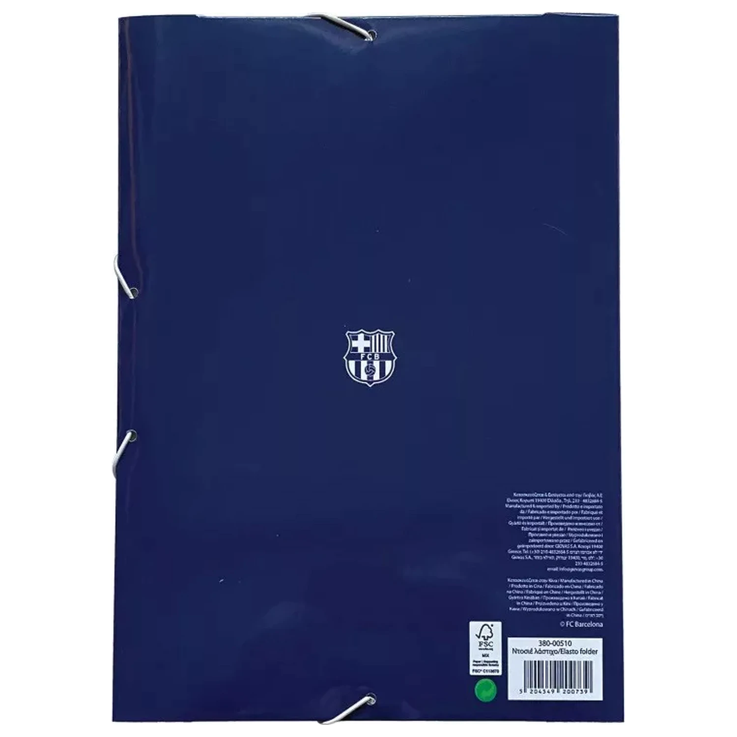 FC Barcelona Barca A/4 Gummiordner Produktfoto