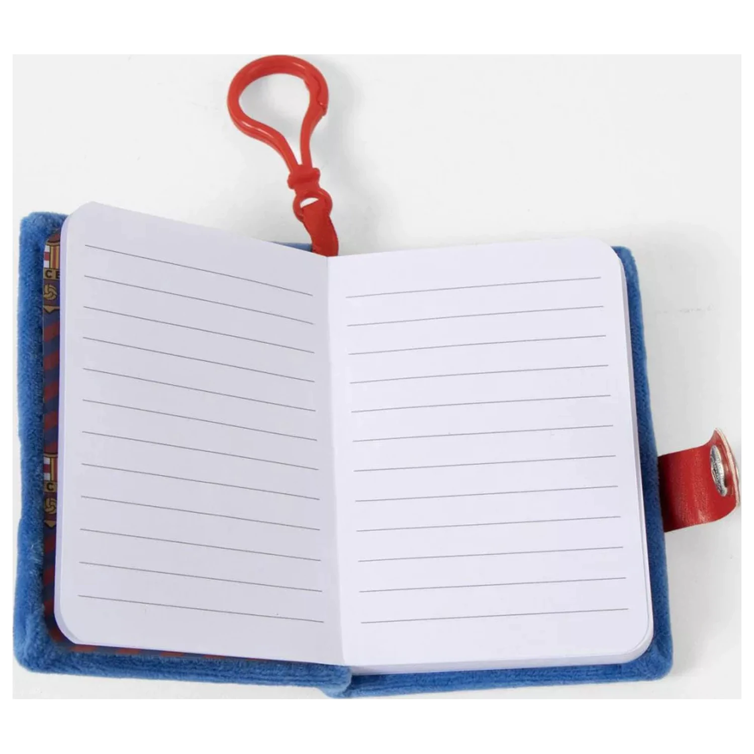 FC Barcelona Barca Plüsch Mini Notizbuch Produktfoto