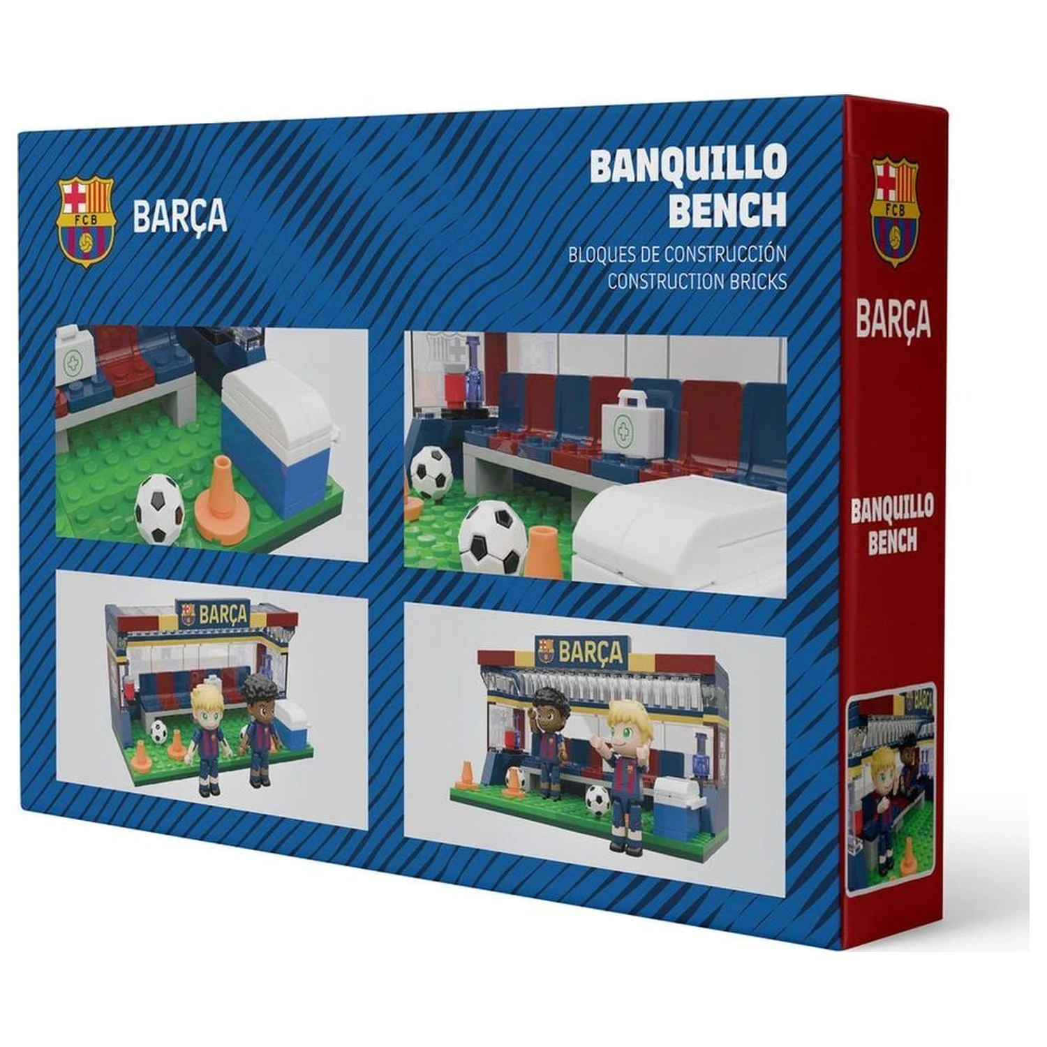 FC Barcelona Bank-Set mit Figuren 226-teilig Produktfoto