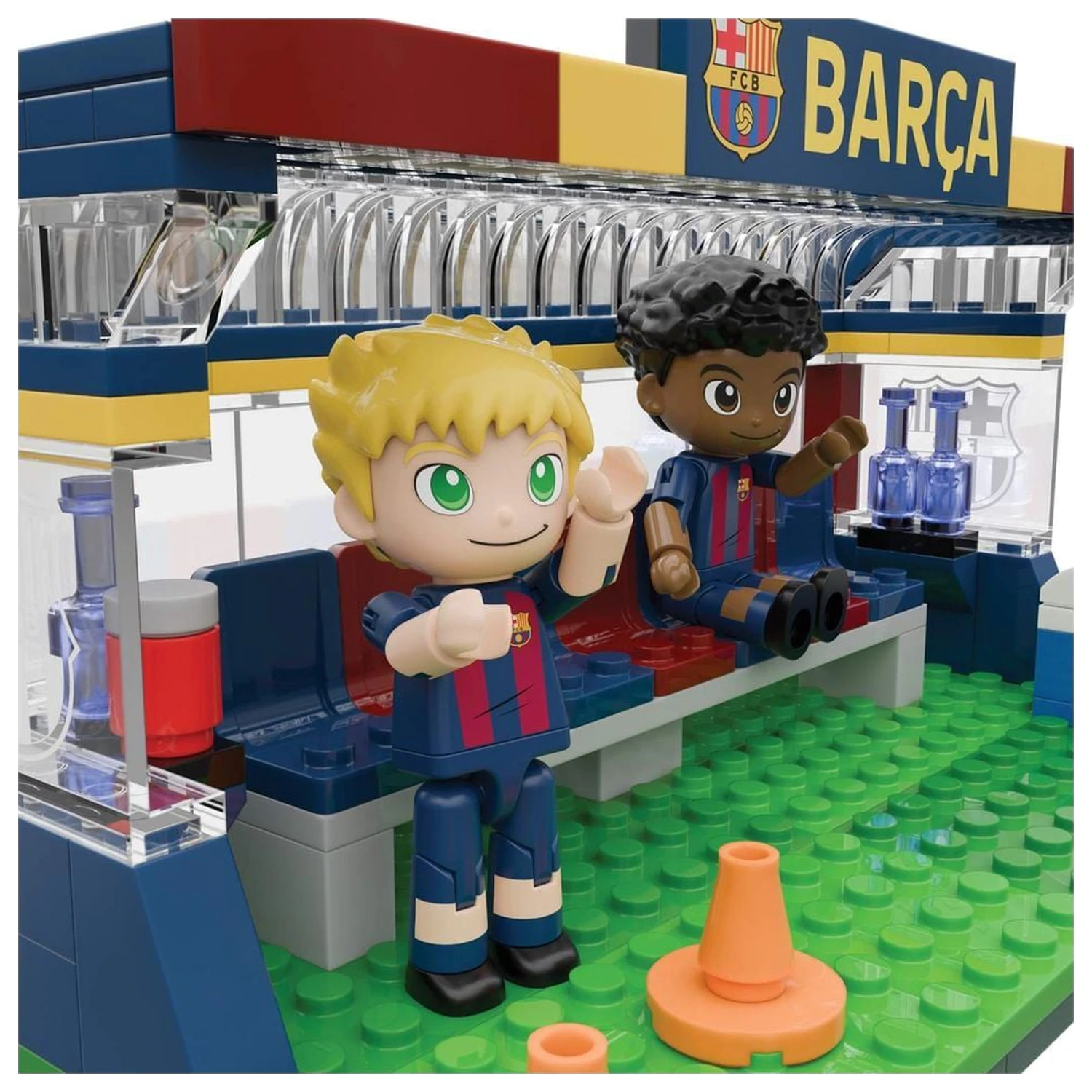 FC Barcelona Bank-Set mit Figuren 226-teilig Produktfoto