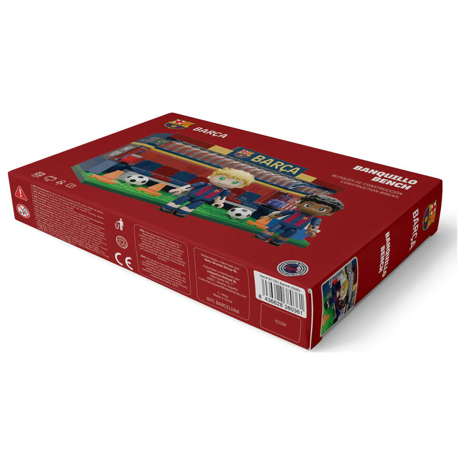 FC Barcelona Bank-Set mit Figuren 226-teilig Produktfoto
