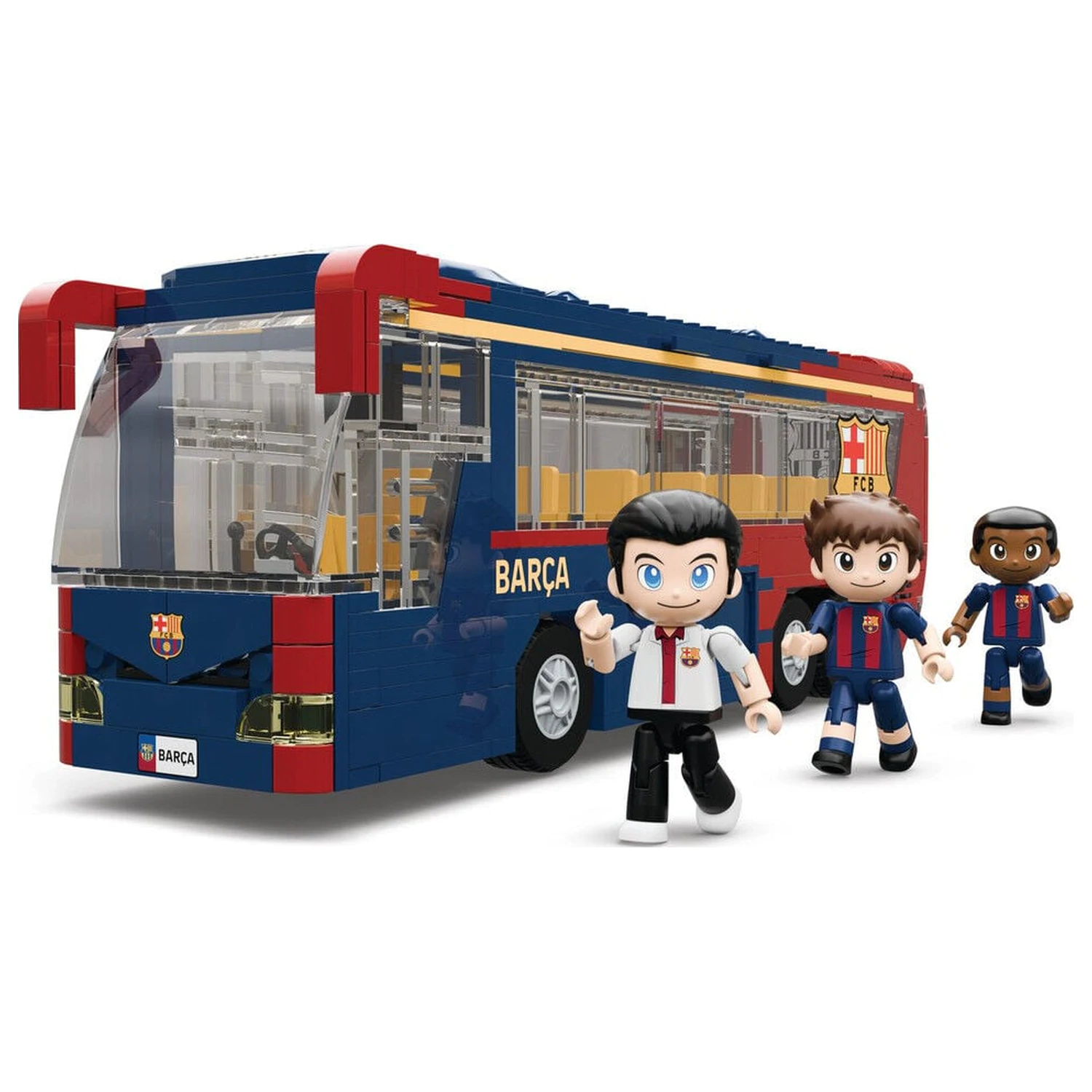 FC Barcelona Bus-Set mit Figuren 488-teilig Produktfoto