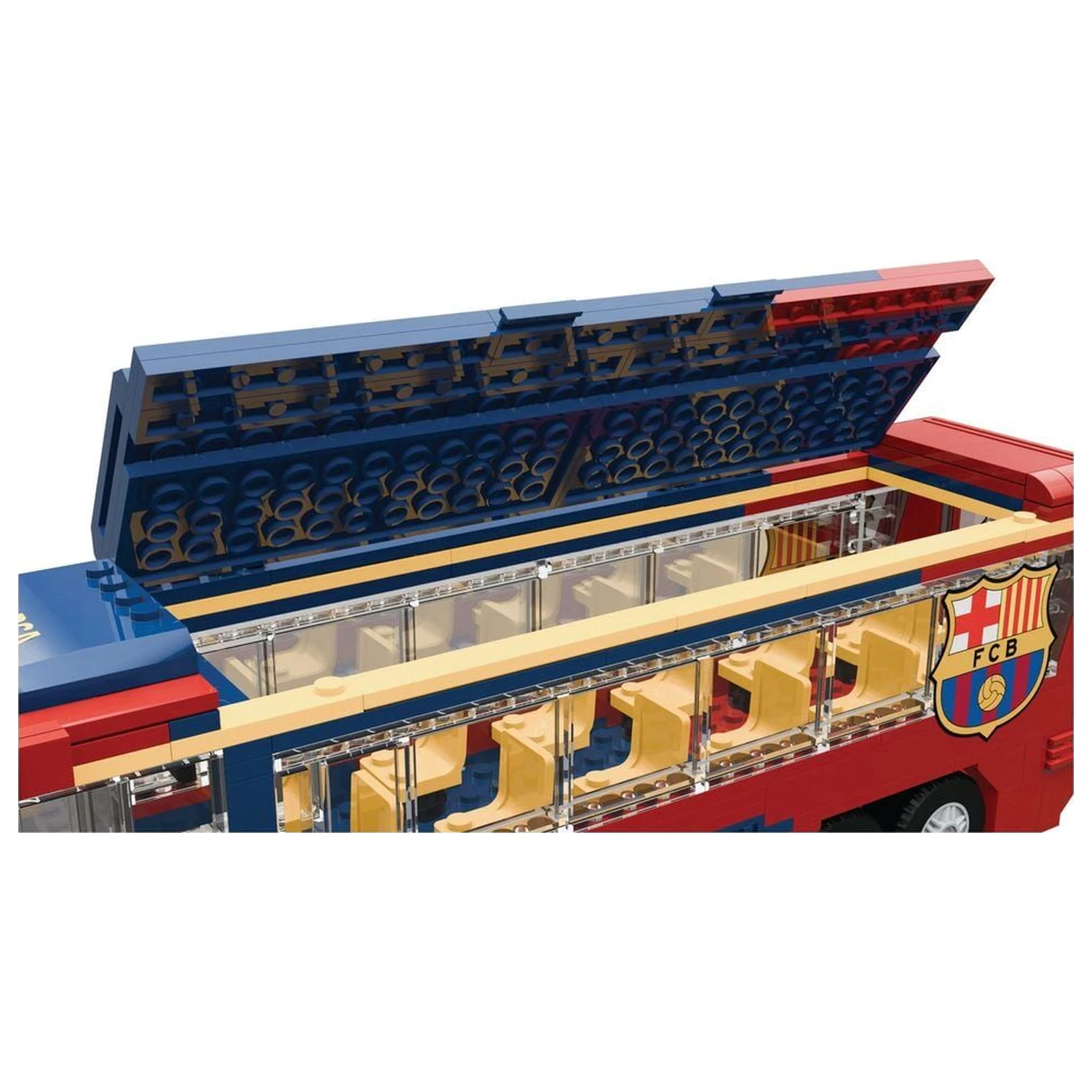 FC Barcelona Bus-Set mit Figuren 488-teilig Produktfoto