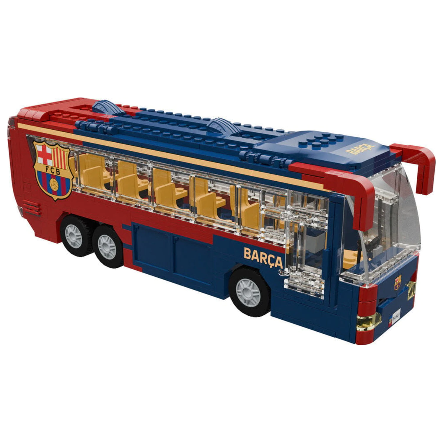 FC Barcelona Bus-Set mit Figuren 488-teilig Produktfoto