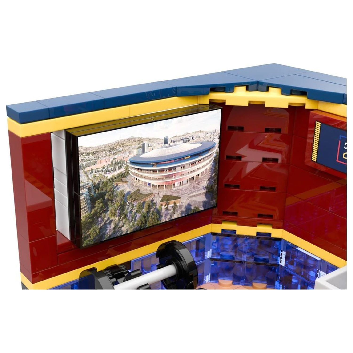 FC Barcelona Umkleidezimmer-Set mit Figur 439 Teilen Produktfoto