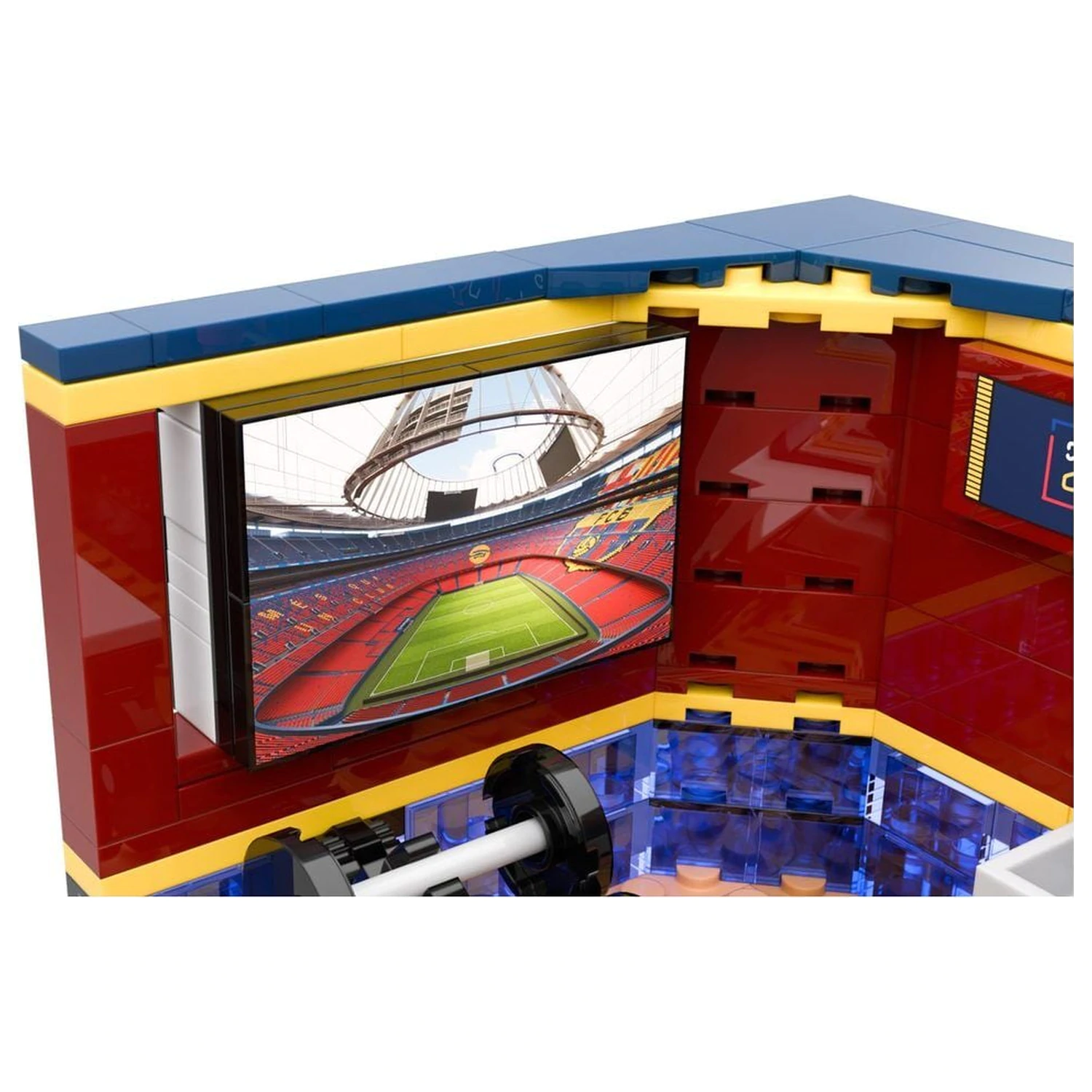FC Barcelona Umkleidezimmer-Set mit Figur 439 Teilen Produktfoto