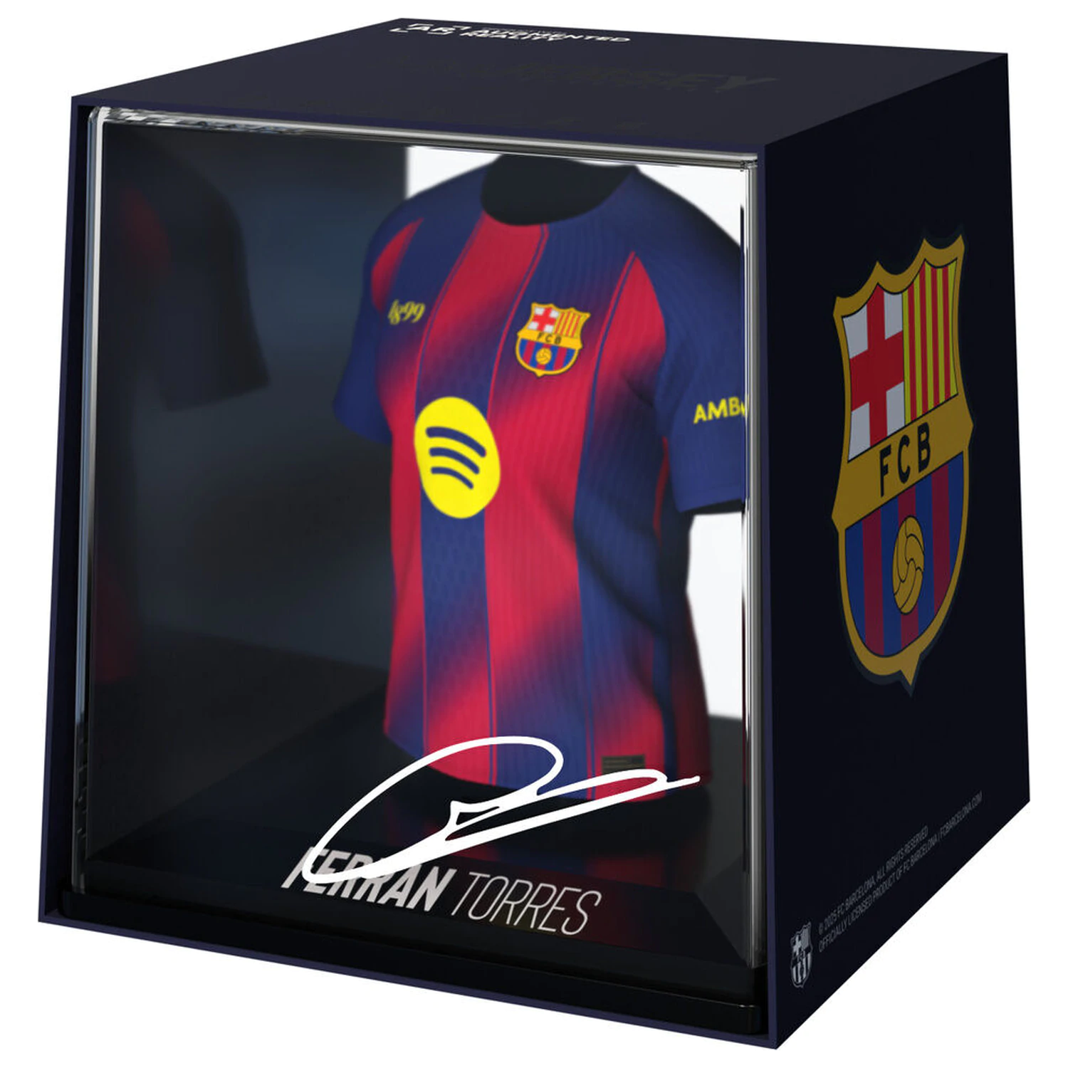 FC Barcelona Ferrán Torres Mini T-Shirt Figur Produktfoto