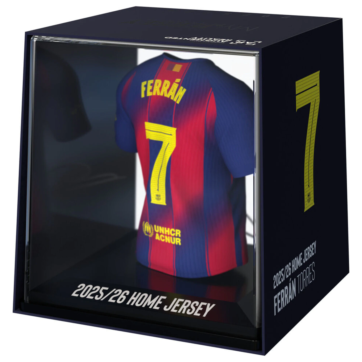 FC Barcelona Ferrán Torres Mini T-Shirt Figur Produktfoto