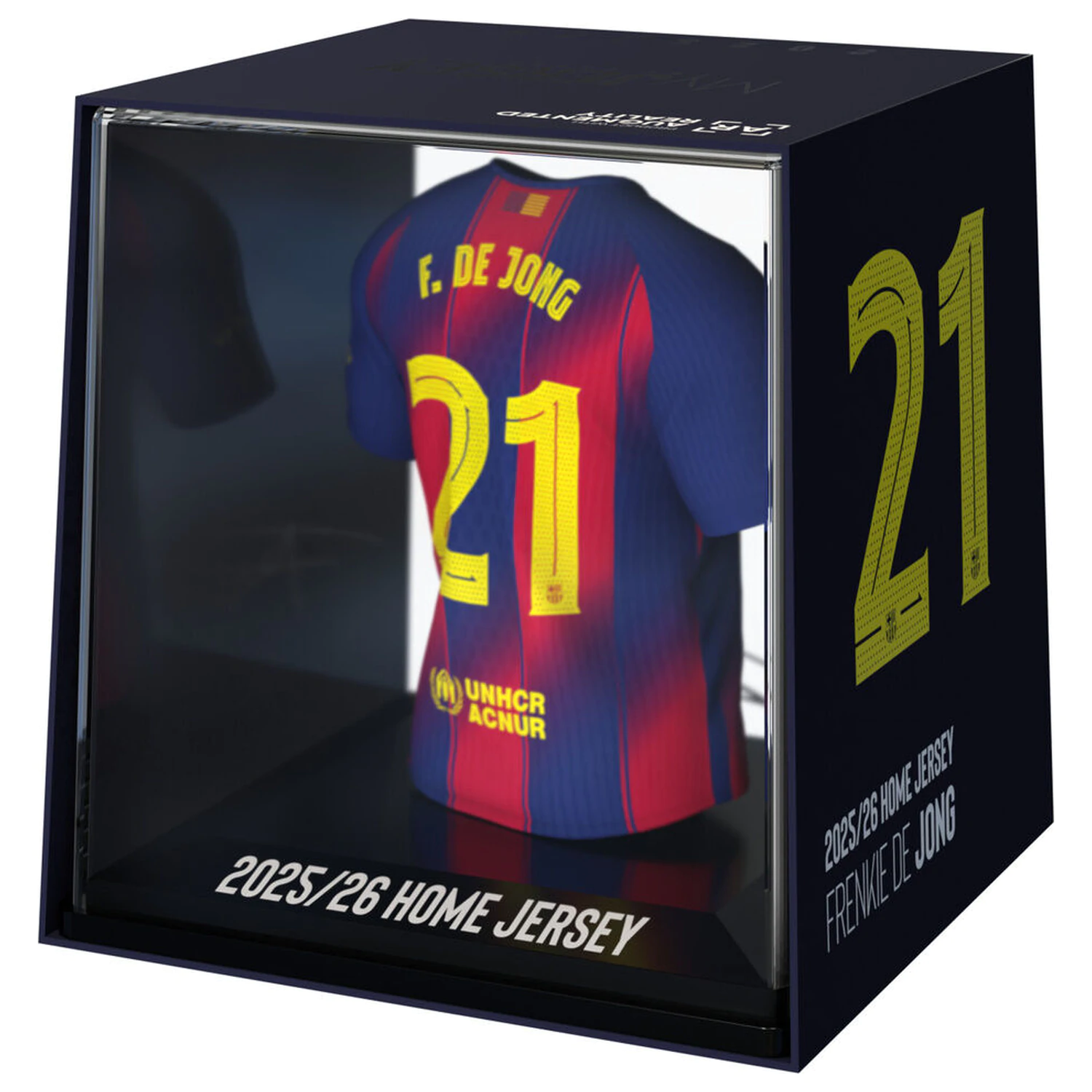 FC Barcelona Frenkie de Jong Mini-T-Shirt-Figur Produktfoto