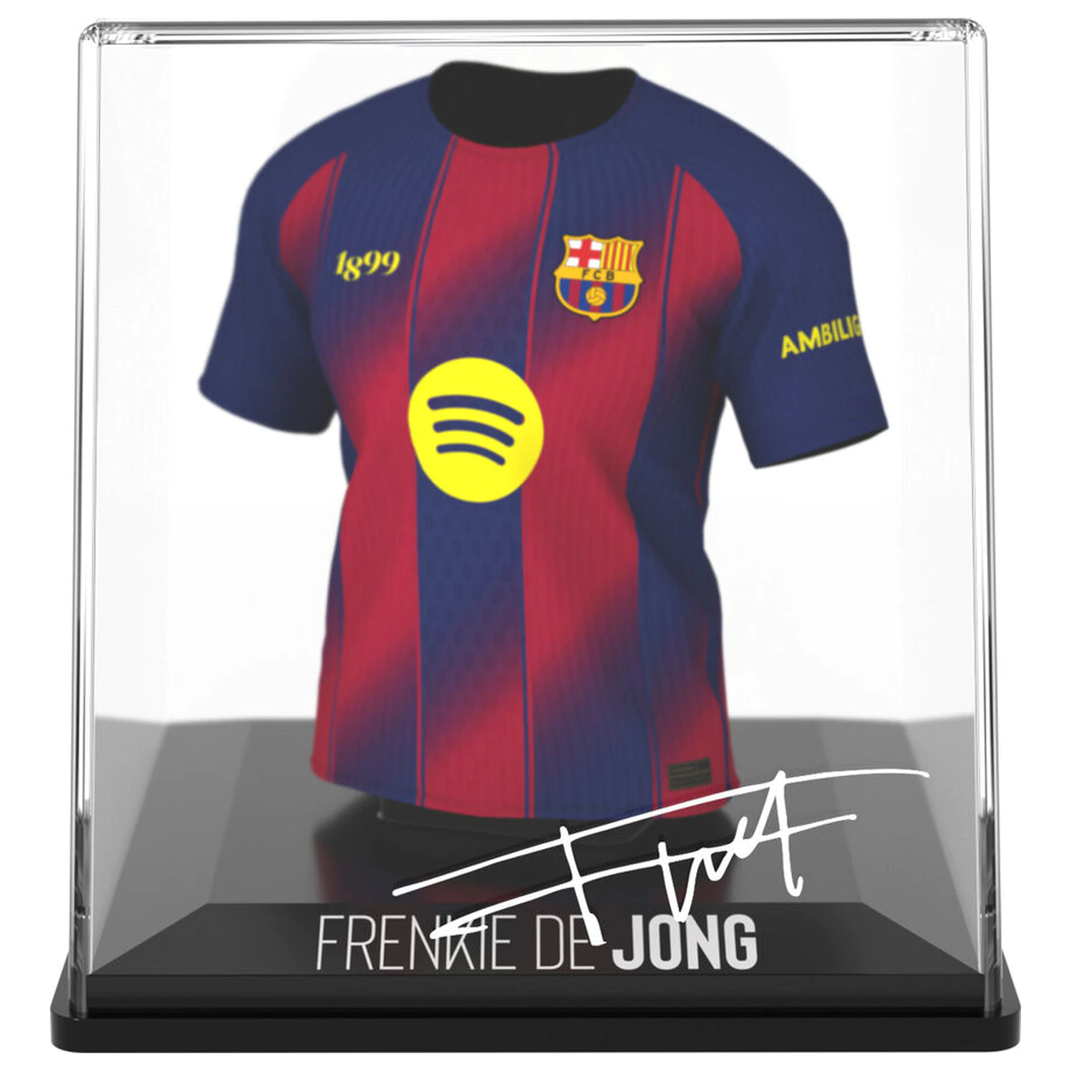 FC Barcelona Frenkie de Jong Mini-T-Shirt-Figur Produktfoto