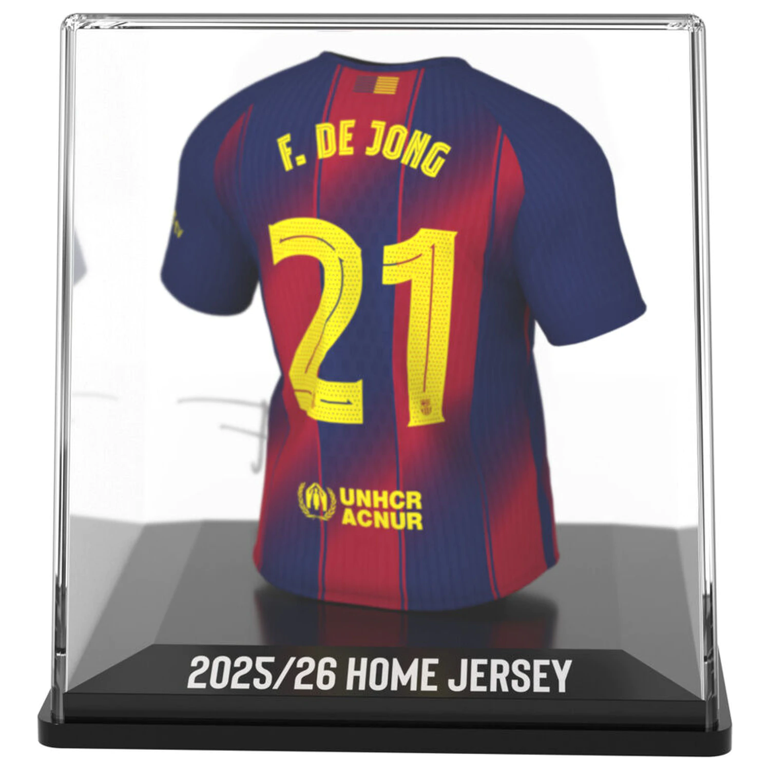 FC Barcelona Frenkie de Jong Mini-T-Shirt-Figur Produktfoto
