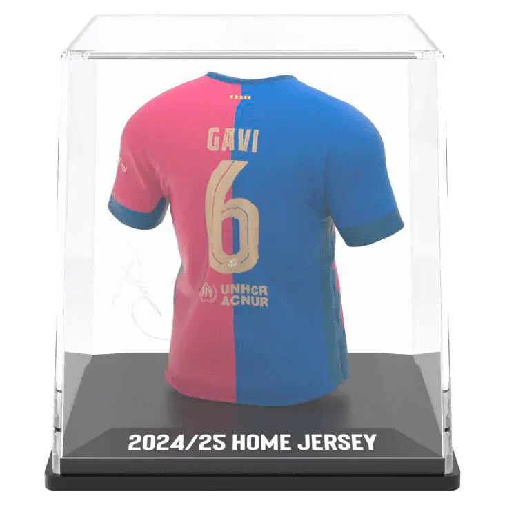 FC Barcelona Gavi Mini-T-Shirt Figur Produktfoto