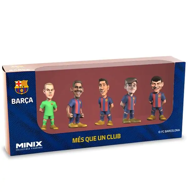 FC Barcelona Minix 5-er Pack Figuren 7cm termékfotó