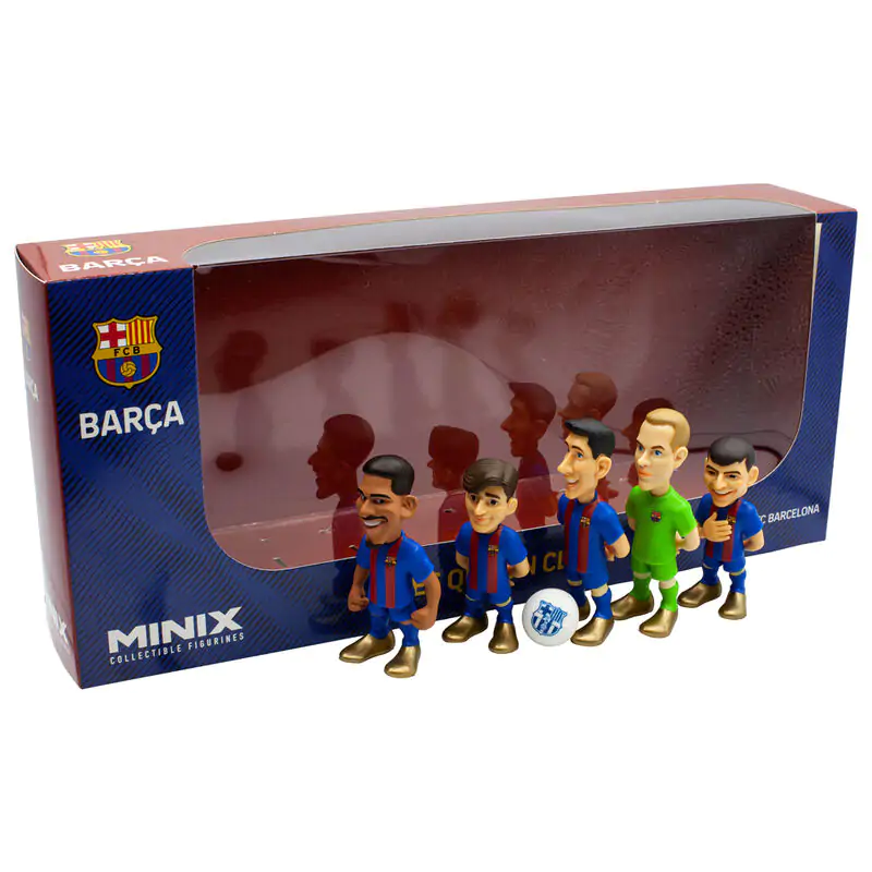 FC Barcelona Minix 5-er Pack Figuren 7cm termékfotó